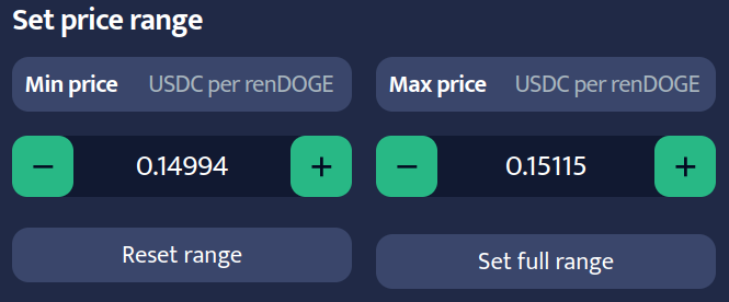 One side liquidity